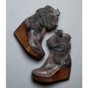 Bed Stu Bruges Women's Black Lux Boots Sz 7.5